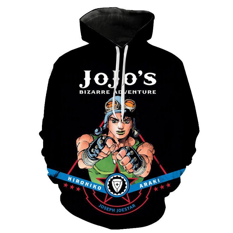 JoJo Bizarre Girl Character Hoodie