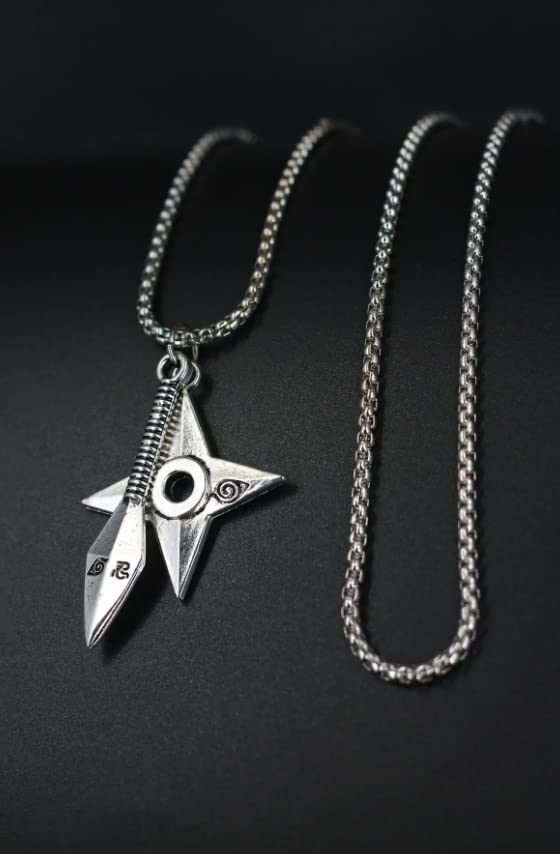 Naruto shuriken X Kunai Special Necklace