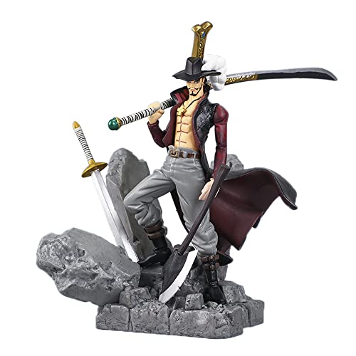 One Piece Dracule Mihawk Multi Sword Figure