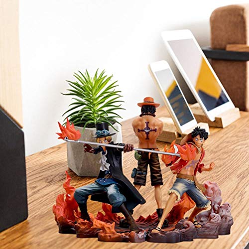 One Piece Mugiwara Brothers Attack Pose Figure