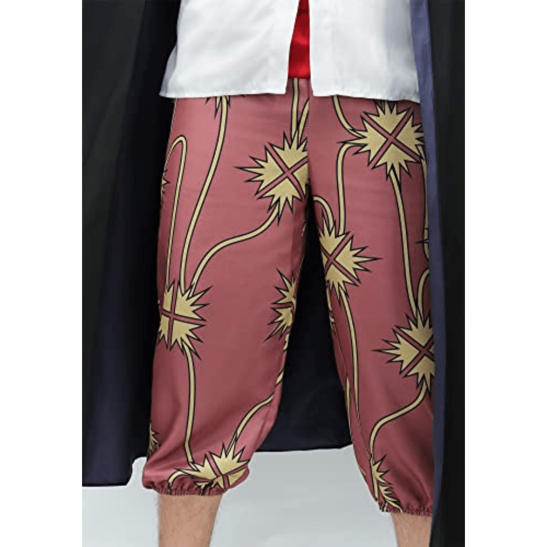 One Piece Red Hair Shanks Cosplay Costume