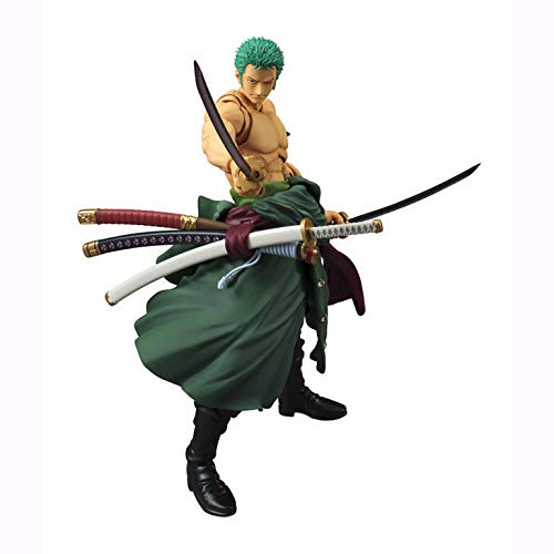 One Piece Roronoa Zoro 3 Swords Style Multi Action Figure