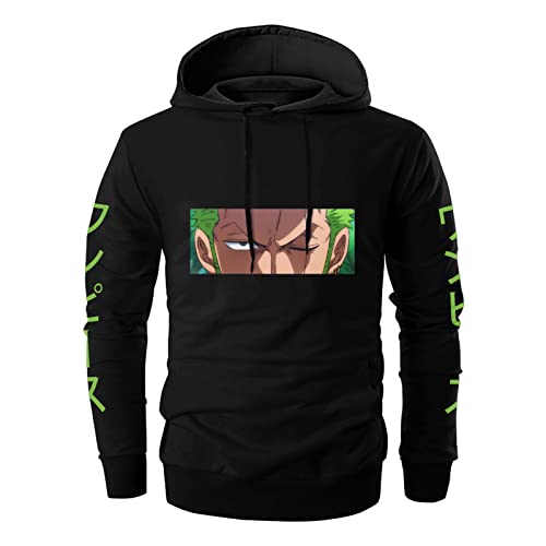 One Piece Roronoa Zoro Special Emblem Hoodie Style 3
