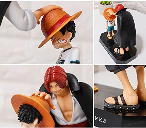 One Piece Shanks Luffy Epic Scene Figure