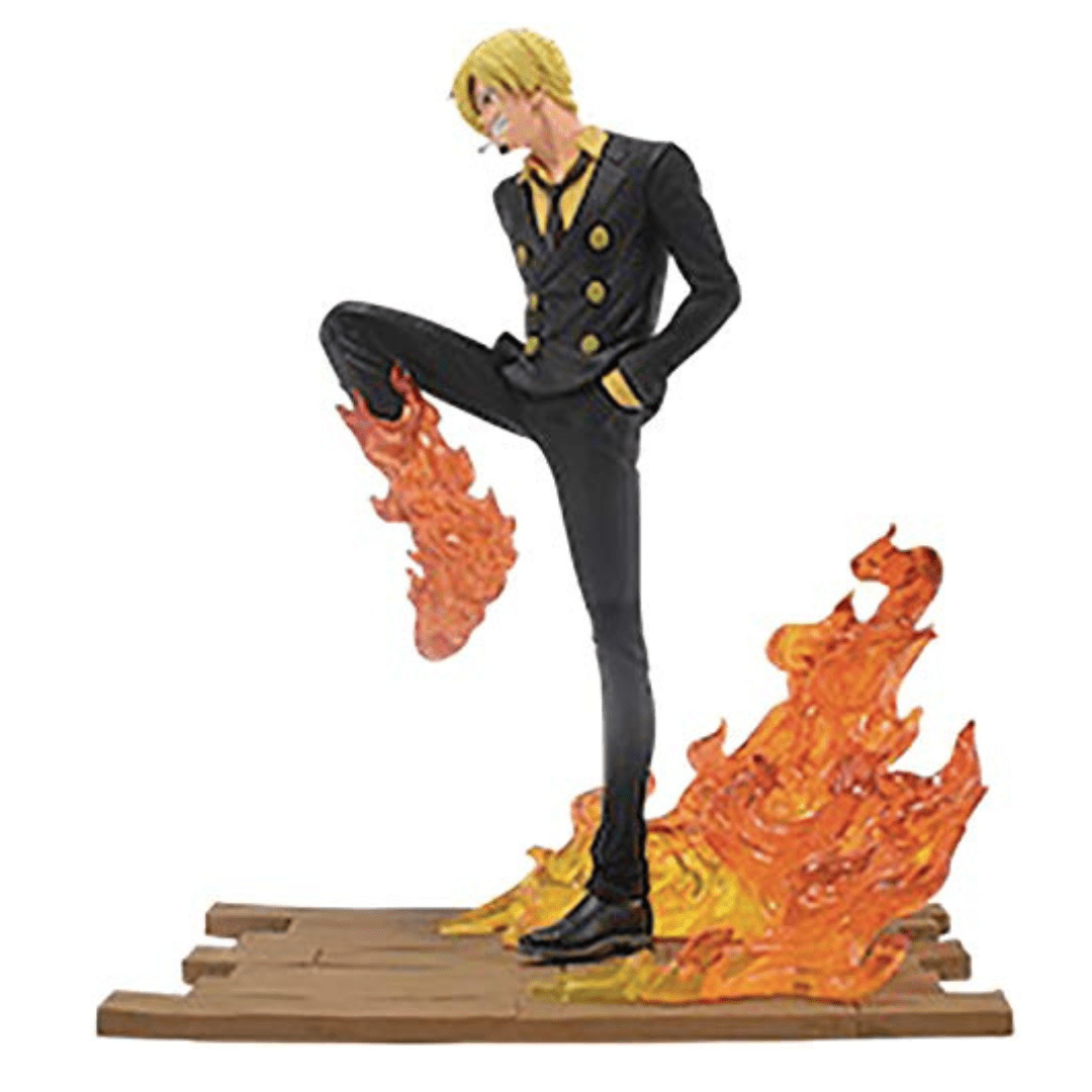 One Piece Vinsmoke Sanji Diable Jambles Attack Figure
