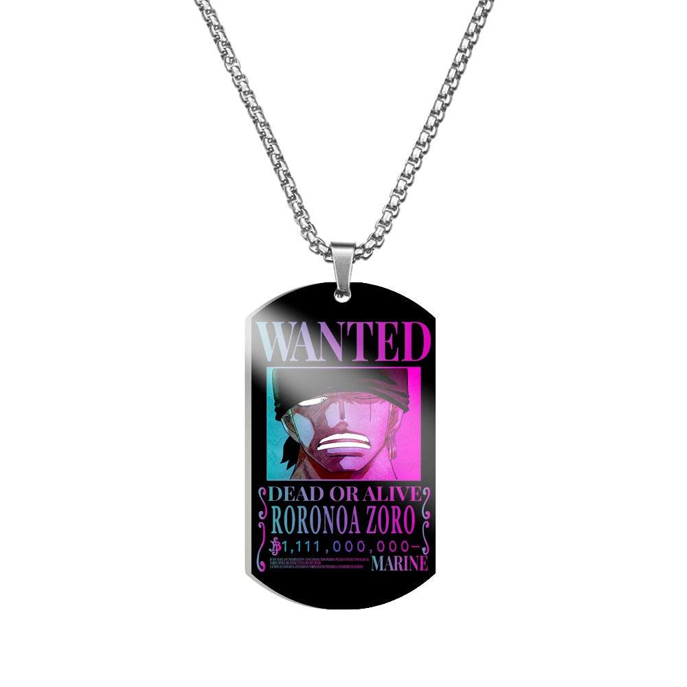 One Piece Zoro Necklace