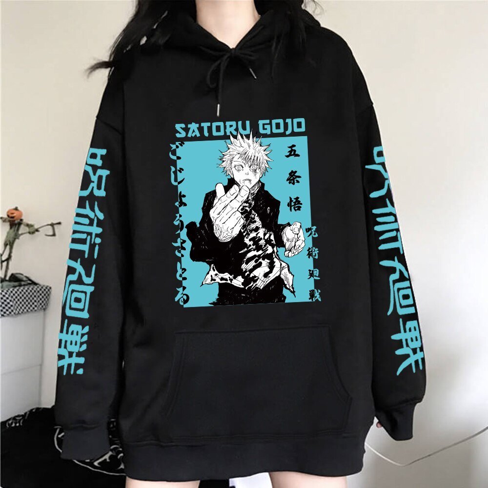 Satoru Gojo Street Style Hoodie