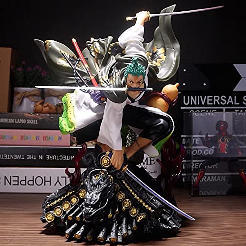 Wano Arc Roronoa Zoro Action 3 Swords Figure
